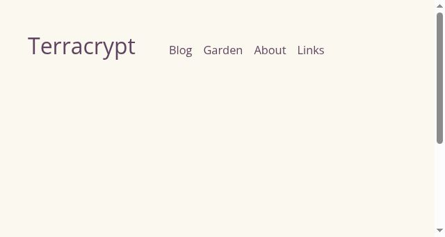 Screenshot of terracrypt.net