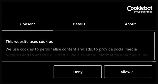 Screenshot of terraquantum.swiss