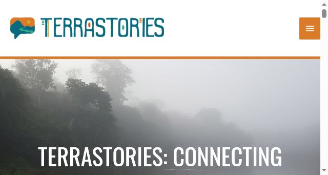 Screenshot of terrastories.app