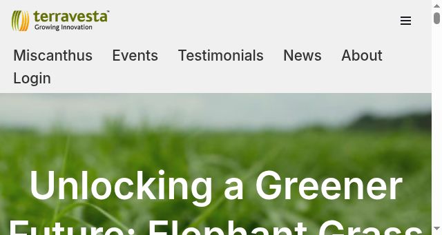 Screenshot of terravesta.com