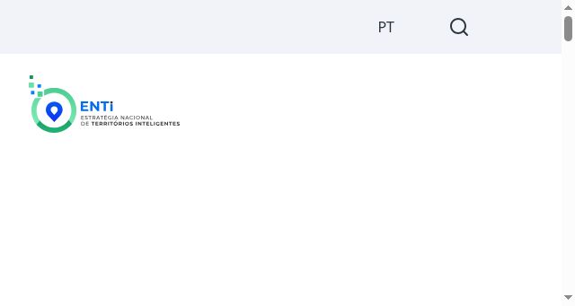 Screenshot of territoriosinteligentes.gov.pt