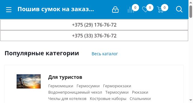 Screenshot of tersa.by