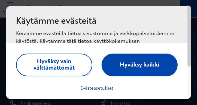 Screenshot of terveystalo.com