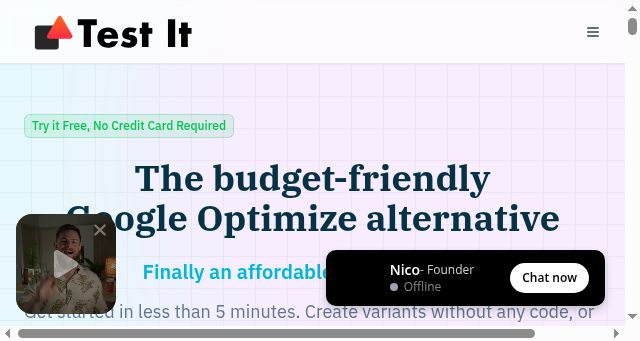 Screenshot of testit.so