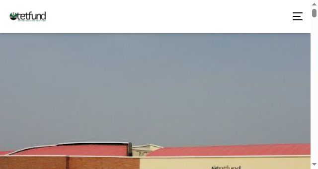 Screenshot of tetfund.gov.ng