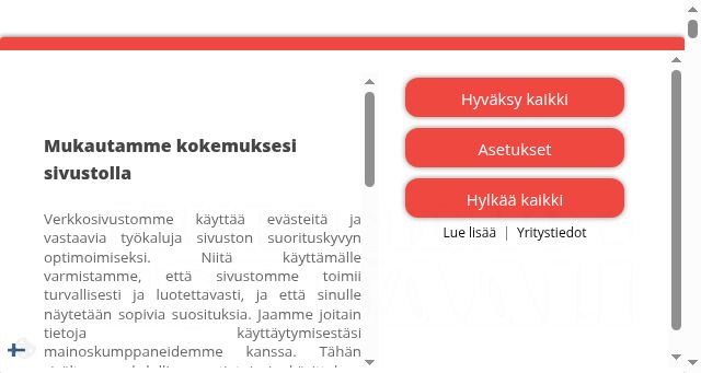 Screenshot of teurastamofestivaali.fi