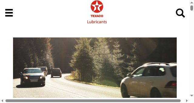Screenshot of texacolubricants.com