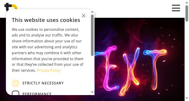 Screenshot of text.design