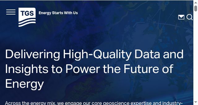 Screenshot of tgs.com