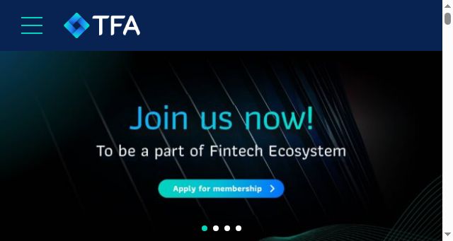 Screenshot of thaifintech.org