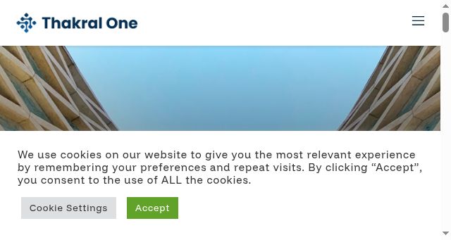 Screenshot of thakralone.com