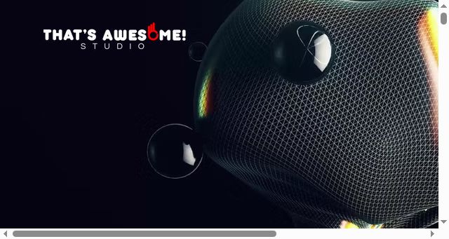 Screenshot of thatsawesome.studio
