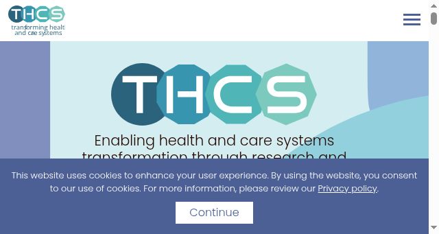 Screenshot of thcspartnership.eu