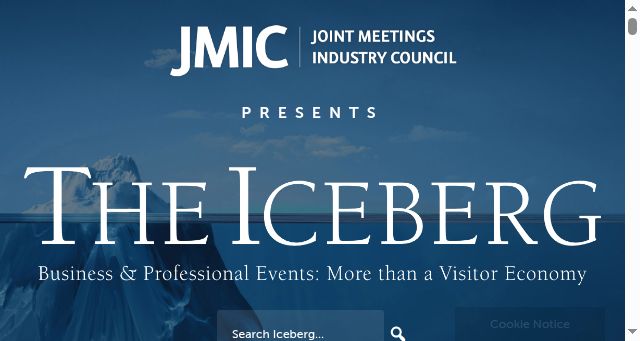 Screenshot of the-iceberg.org