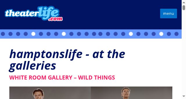 Screenshot of theaterlife.com
