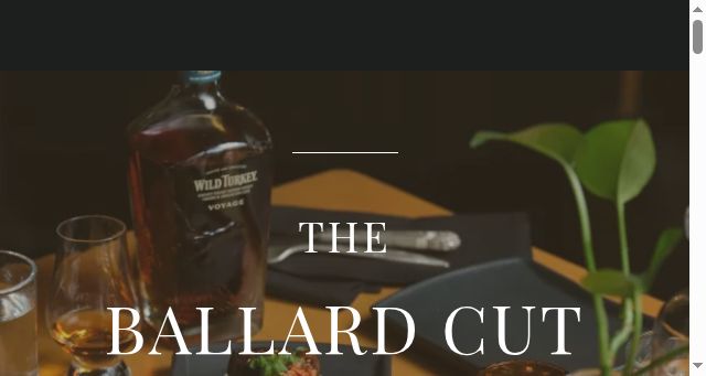 Screenshot of theballardcut.com