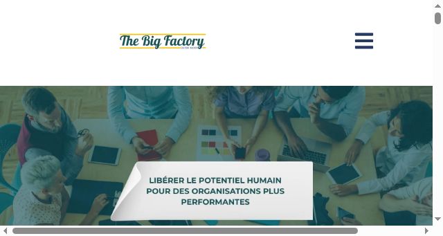 Screenshot of thebigfactory.fr