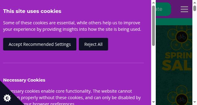 Screenshot of thebikeproject.co.uk