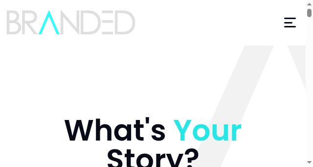 Screenshot of thebranded.agency