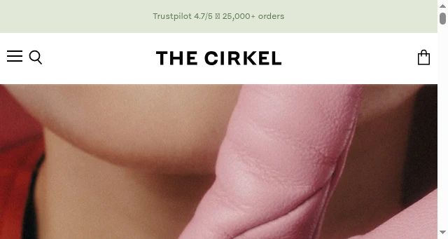 Screenshot of thecirkel.com