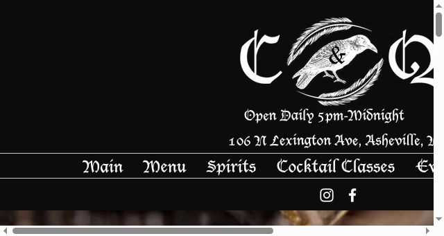 Screenshot of thecrowandquill.com