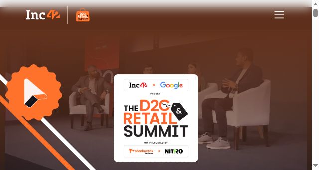 Screenshot of thed2csummit.co