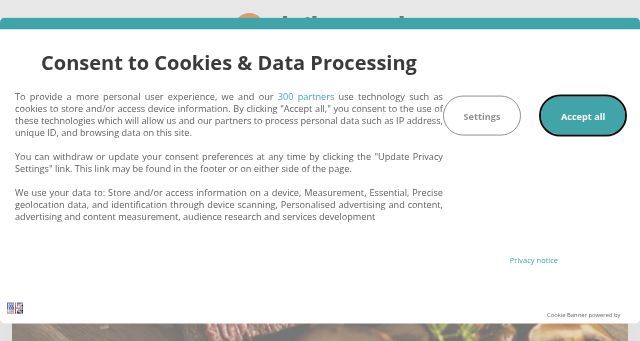 Screenshot of thedailymeal.com