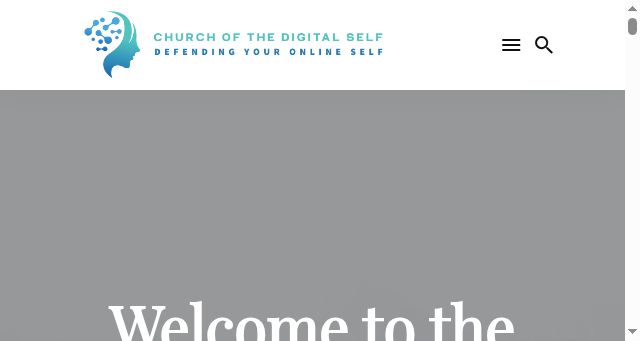 Screenshot of thedigitalself.org