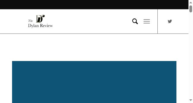 Screenshot of thedylanreview.org