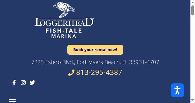 Screenshot of thefishtalemarina.com