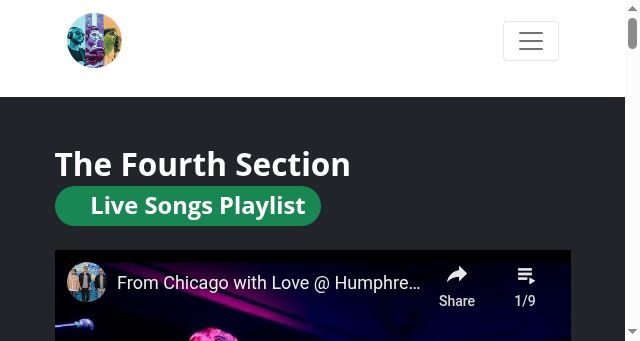 Screenshot of thefourthsection.com