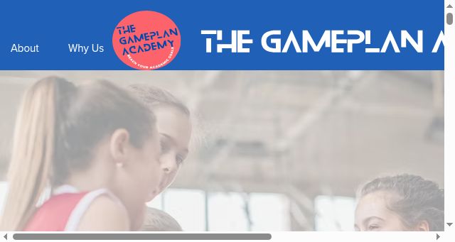 Screenshot of thegameplanacademy.com