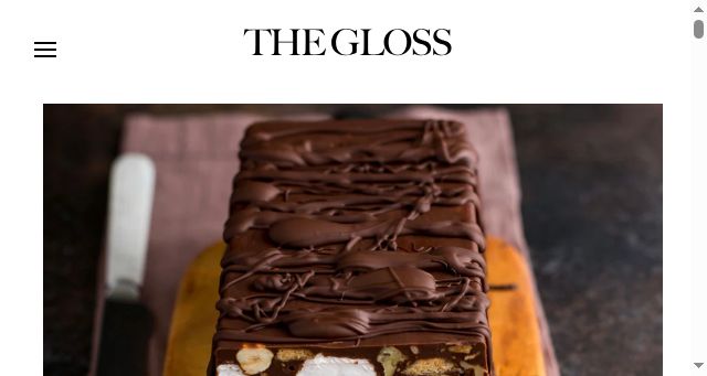 Screenshot of thegloss.ie
