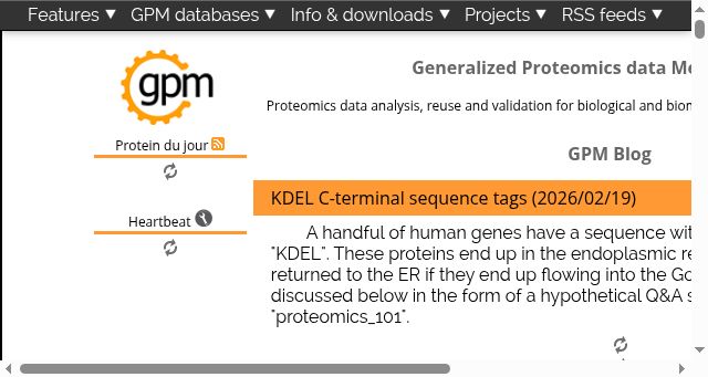 Screenshot of thegpm.org