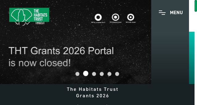 Screenshot of thehabitatstrust.org