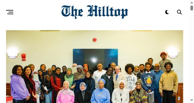 Screenshot of thehilltoponline.com