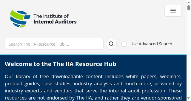 Screenshot of theiiahub.org