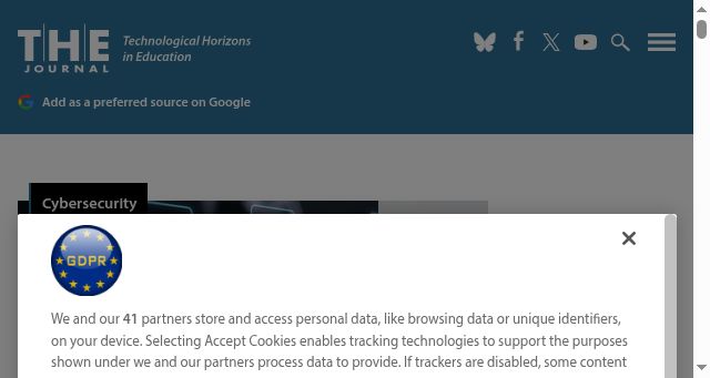 Screenshot of thejournal.com