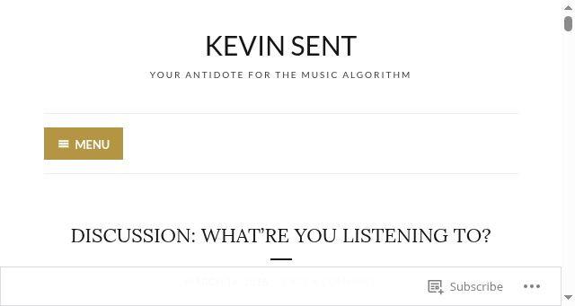Screenshot of thekevinalexander.com