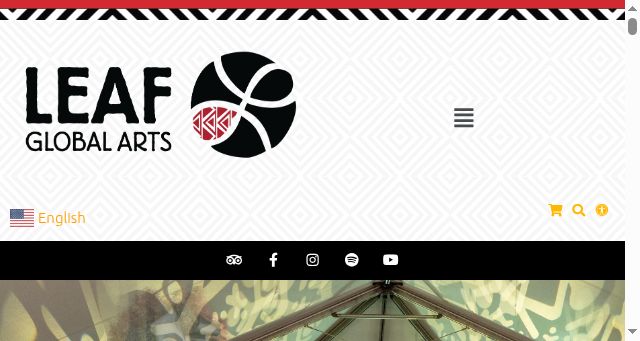 Screenshot of theleaf.org