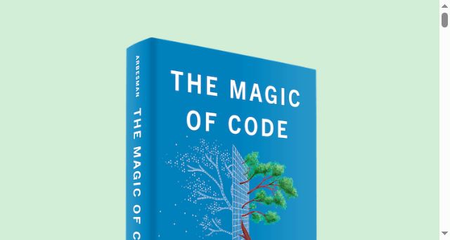 Screenshot of themagicofcode.com