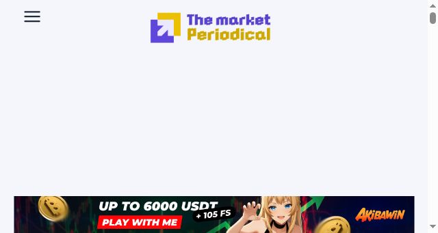 Screenshot of themarketperiodical.com