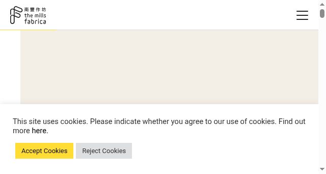 Screenshot of themillsfabrica.com