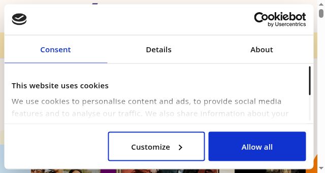 Screenshot of themix.org.uk