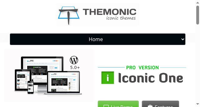 Screenshot of themonic.com