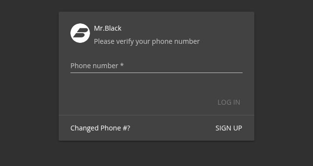 Screenshot of themrblack.com