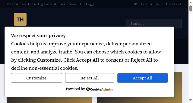 Screenshot of thenationbrief.co.uk