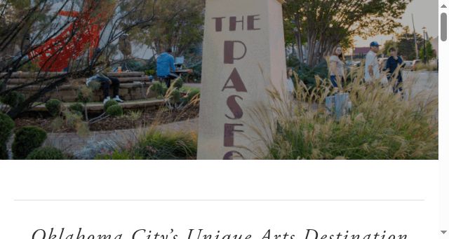 Screenshot of thepaseo.org