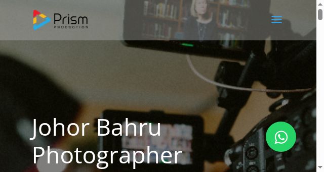 Screenshot of theprismproduction.com