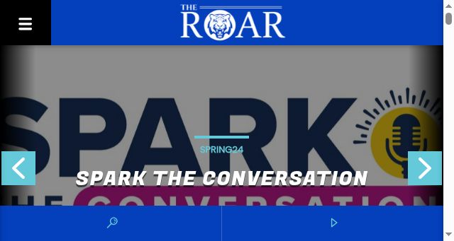 Screenshot of theroarmemphis.org